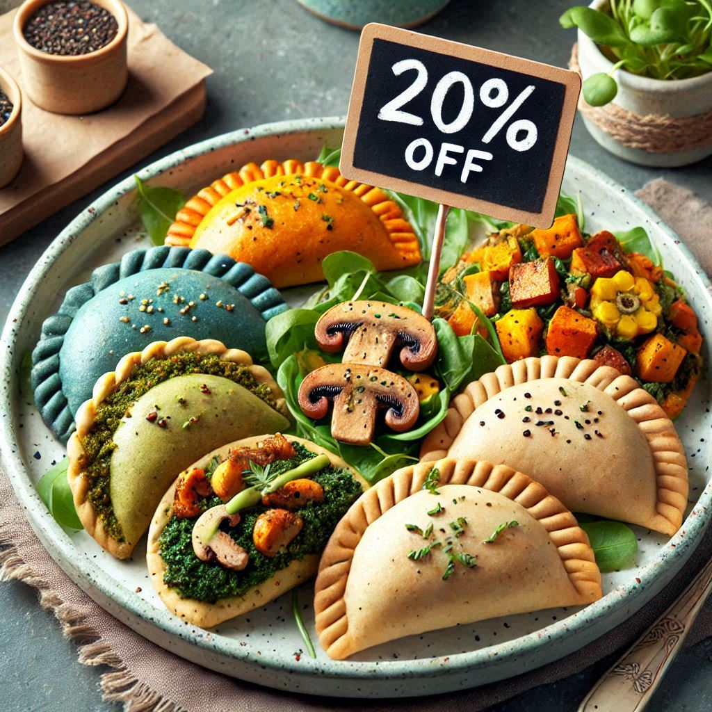 Promoción Empanadas Veganas